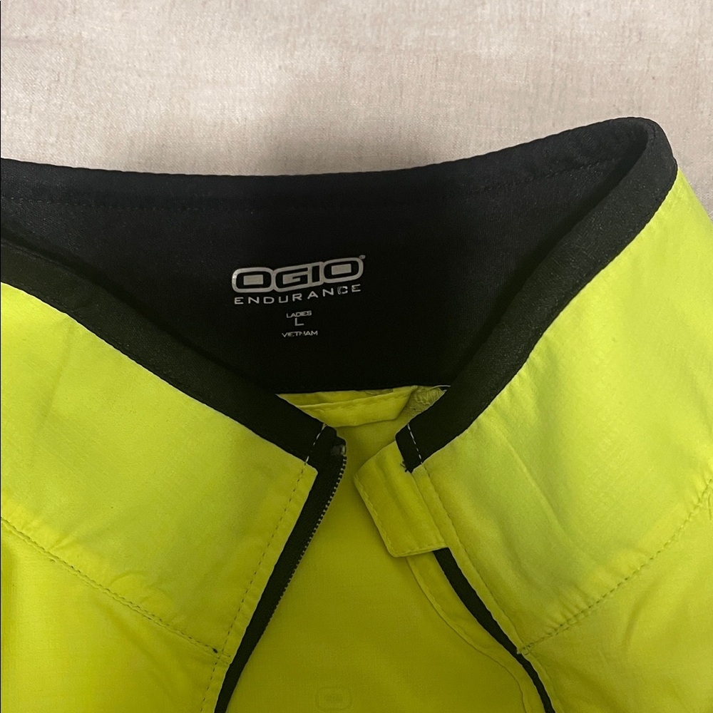 Bright Yellow Zip-Up Jacket - Picture 6 of 7